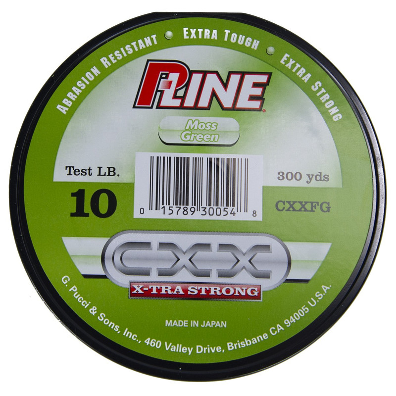 P-Line CXX X-Tra Strong Monofilament Fishing Line in 10 LB
